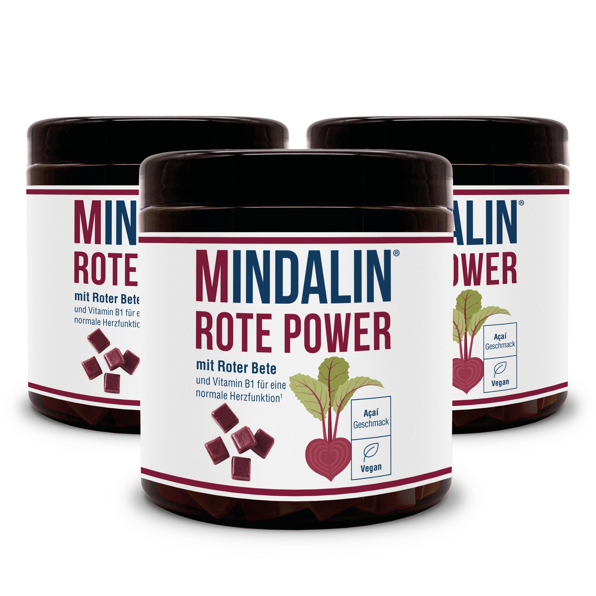 3 Produkte Mindalin rote Power